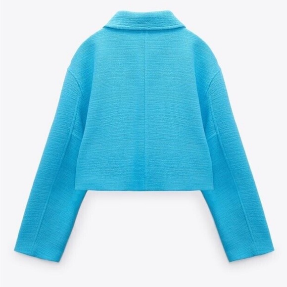 ZARA TEXTURED JACKET - Picture 5 of 10